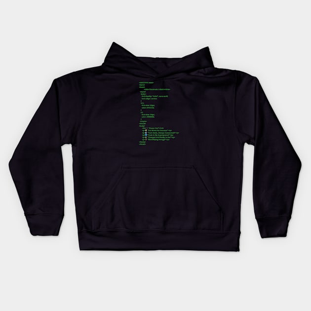 html Kids Hoodie by vanssi Airpod